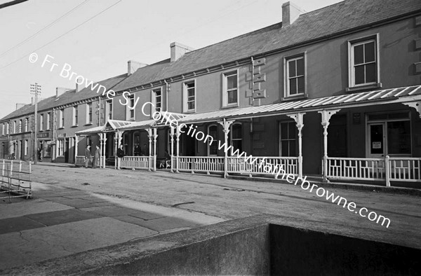 CENTRAL HOTEL  FRONT AND VERANDAH